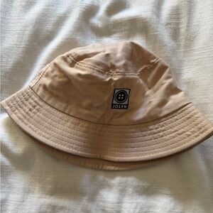 Jolyn Clothing Tan Bucket Hat